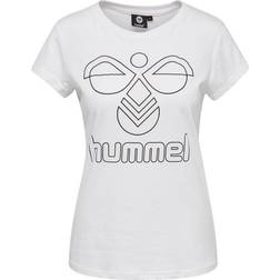 Hummel Wide Neck T-shirt - White