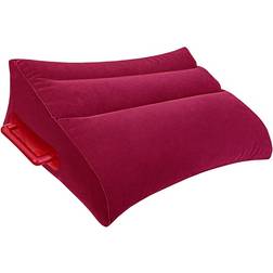 Adam & Eve Inflatable Position Pillow Burgundy Red