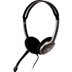 V7 HA212-2EP 3.5mm Stereo Headset With Microphone