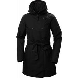 Helly Hansen Trench-coat Isolant Femme Welsey II Noir