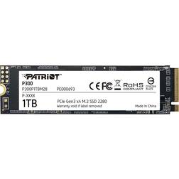 Patriot Memory P300 M.2 1 TB PCI Express 3.0 NVMe