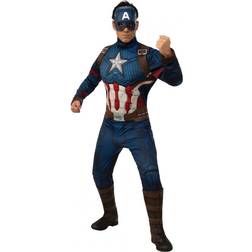 Rubies déguisement captain america avengers endgame adulte bleu r700734xl