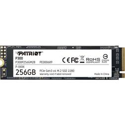 Patriot Memory P300P256GM28 Drives allo Stato Solido M.2 256Gb Pci Express Nvme