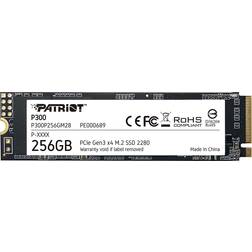 Patriot P300 SSD 256GB M.2 2280 PCIe 3.0
