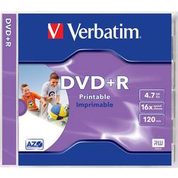 Verbatim DVD R 4.7 Go 16x surface imprimable avec photo