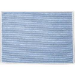 Lexington Original Badezimmerhandtuch Blau, Weiß (130x70cm)