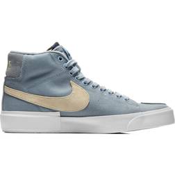 Nike Blazer Sb Mid Edge SB 'Orange Aqua' White Men's