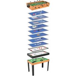 vidaXL Mesa Multijuegos 15 En 1 121x61x82 cm