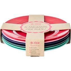 Rice Melamine Tallerkensett 20cm 6st