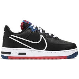 Nike Air Force 1 React GS - Black/Gym Red/Gym Blue/White