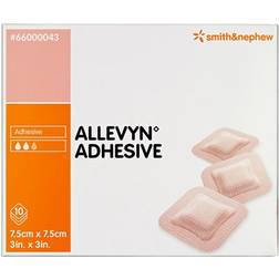 Smith & Nephew Allevyn Adhesive 7.5x7.5cm 10-pack