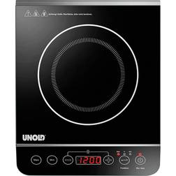 Unold Plaque À Induction Elegance 2000 W Noir Argent