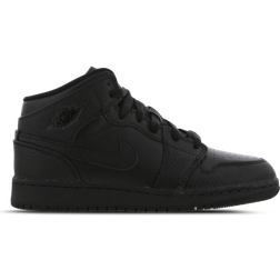 Nike Air Jordan 1 Mid GS - Black