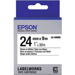 Epson LabelWorks Black on White