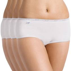 Sloggi Basic Organic Hipster 4-pack - White