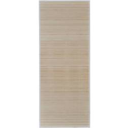 vidaXL Square Bamboo Beige 80x300cm