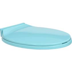 vidaXL WC-Istuin Pehmeästi Sulkeutuva Vihreä