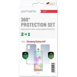 4smarts Pack Protector Galaxy A41 De Bumper Cristal Templado