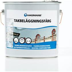 Hagmans - Takfärg utomhus Vit 4L