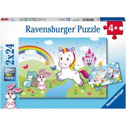 Ravensburger Fabulous Unicorn 2x24 Brikker