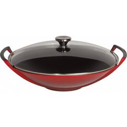 Le Creuset Cerise Cast Iron med lock 32 cm