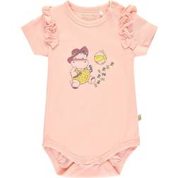 Minymo Baby Body S/S - Peach Whip (111252-5309)