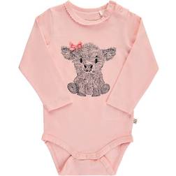 Minymo Baby Body L/S - Peachskin (111205-5820)