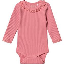 Minymo Baby Body L/S - Brandied Apricot (111202-5272)