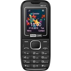 Maxcom Classic MM134 3G Téléphone Double SIM MicroSD Slot Ecran LCD 240 x 320 Pixels Rear Camera 2 MP Noir