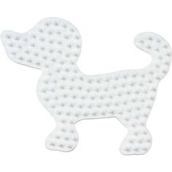 Hama Beads Midi Pearl Plate Dog 800229