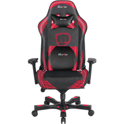 Clutch Chairz Throttle Series Pewdiepie Edition Gaming Chair - Black/Red