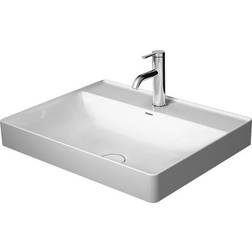 Duravit DuraSquare Aufsatzbecken Geschliffen 60 x 47 cm Ohne Hahnloch