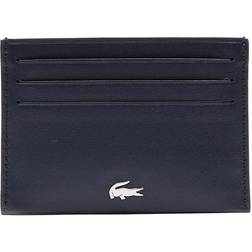 Lacoste Fitzgerald Leather Card Holder Unisex - Azul