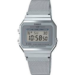 Casio A700WEM-7AEF harmaa silver