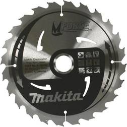 Makita Lame TCT Mforce pour bois 165mm 20x2/1.2mm B-08006