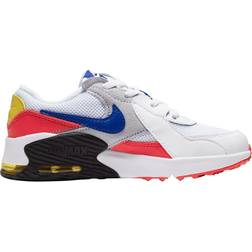 Nike Air Max Excee PS - White/Bright Cactus/Track Red/Hyper Blue