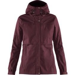 Fjällräven Kaipak Jacket W - Dark Garnet/Dark Grey