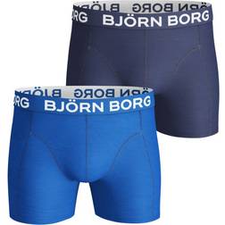 Björn Borg Solid Shorts 2-Pack - Blue