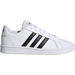 Adidas Junior Grand Court - Cloud White/Core Black/Cloud White