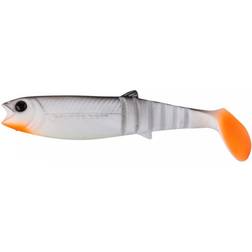 Savage Gear Cannibal Shad 15cm White & Black