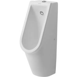 Duravit Urinal Starck 3, Zulauf von oben, inklusive Spüldüse, ohne Deckel