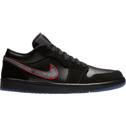 Nike Air Jordan 1 Low 'Red Orbit' - Black Men's