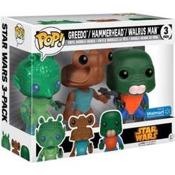 Funko Pop! Star Wars Greedo Hammerhead & Walrus Man