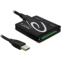 DeLock 91686 lecteur de carte mémoire USB 3.2 Gen 1 (3.1 Gen 1) Noir