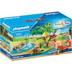 Playmobil Family Fun Red Panda Habitat 70344