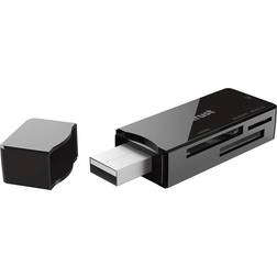 Trust NANGA lecteur de carte mémoire USB Noir