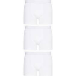 Bread & Boxers Boxer Brief 3-Pack Valkoinen