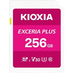 Kioxia EXCERIA PLUS Carte SDXC 256 GB UHS-I, v30 Video Speed Class