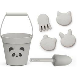 Liewood Dante Beach Set Panda Dumbo Grey