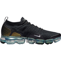 Nike Air VaporMax Flyknit 2 M - Black/Metallic Silver/Multi-Colour